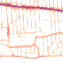 Daytime road noise heatmap for SS9 1RE