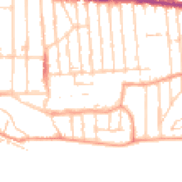Daytime road noise heatmap for SS9 1RL