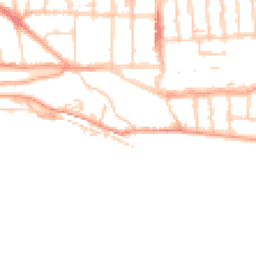 Daytime road noise heatmap for SS9 2DR