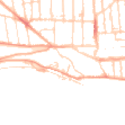 Daytime road noise heatmap for SS9 2DY