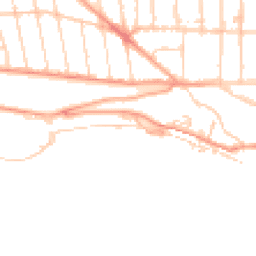 Daytime road noise heatmap for SS9 2ER