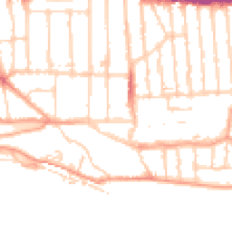 Daytime road noise heatmap for SS9 2HQ