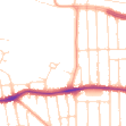 Daytime road noise heatmap for SS9 3QJ