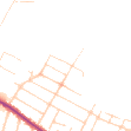 Daytime road noise heatmap for SS9 5DH