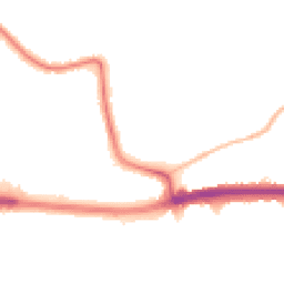 Night-time road noise heatmap for SS9 5FQ