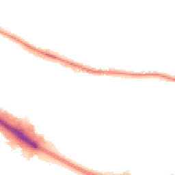 Night-time road noise heatmap for SS9 5NT
