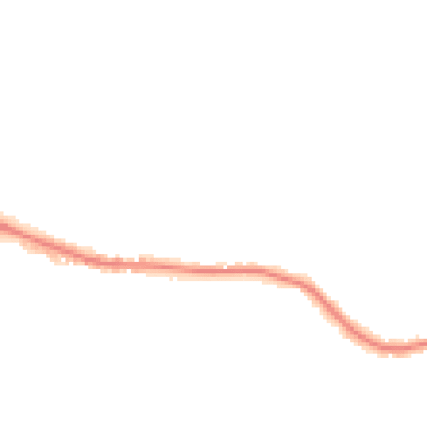 Night-time road noise heatmap for SS9 5RG