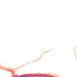 Night-time road noise heatmap for SS9 5UA