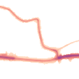 Night-time road noise heatmap for SS9 5UZ