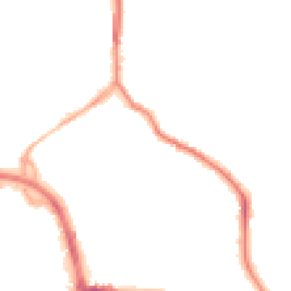 Night-time road noise heatmap for ST1 2EE