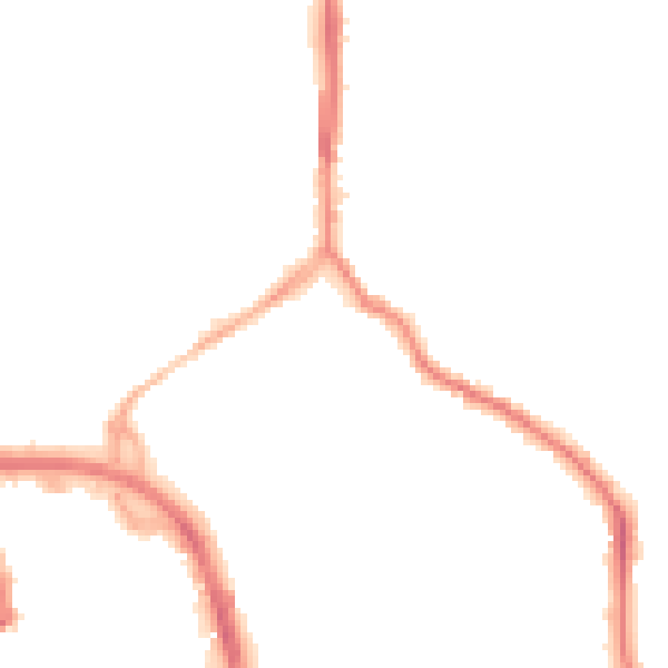 Night-time road noise heatmap for ST1 2LL