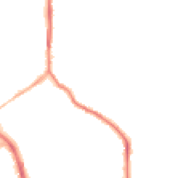 Night-time road noise heatmap for ST1 2NS