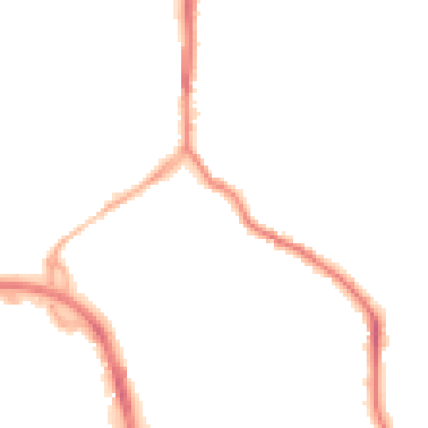Night-time road noise heatmap for ST1 2PQ