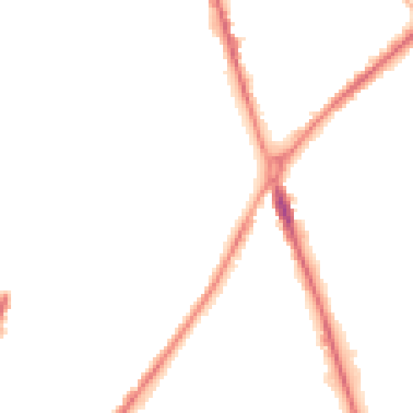 Night-time road noise heatmap for ST1 3DT