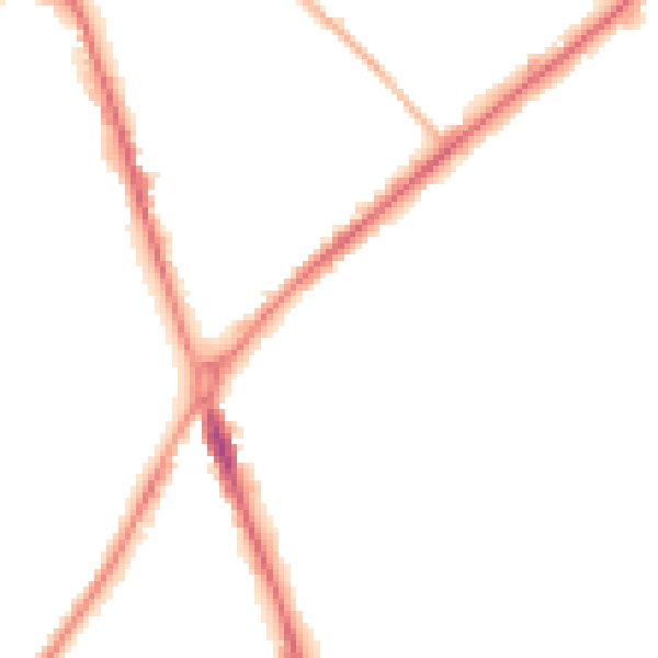 Night-time road noise heatmap for ST1 3HS
