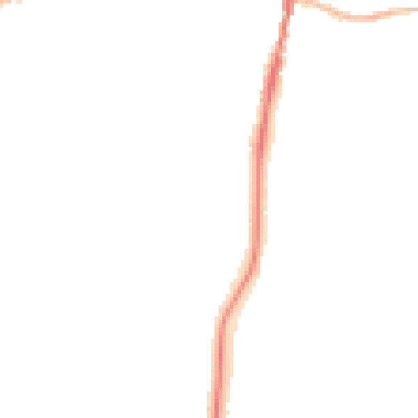 Night-time road noise heatmap for ST10 1LL