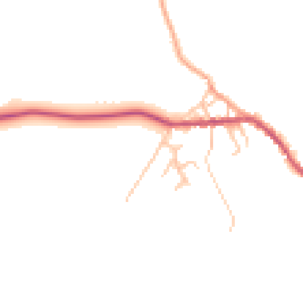 Daytime road noise heatmap for ST10 2DG