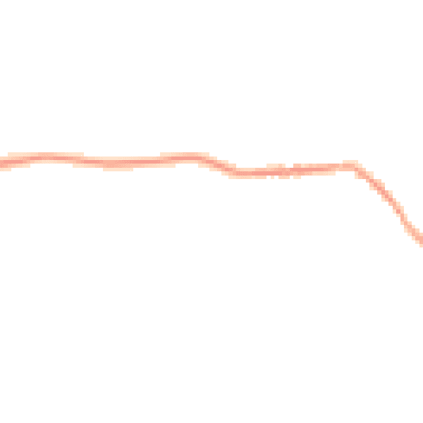 Night-time road noise heatmap for ST10 2DG