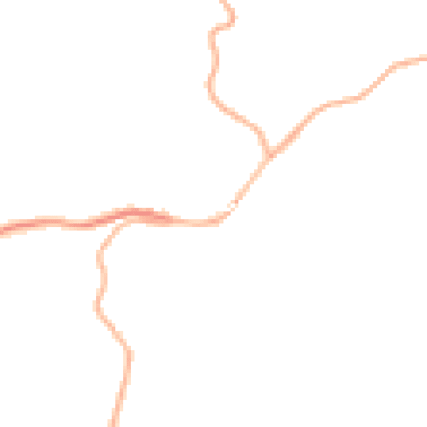 Night-time road noise heatmap for ST10 2HE