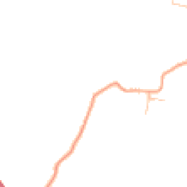 Daytime road noise heatmap for ST10 2HJ