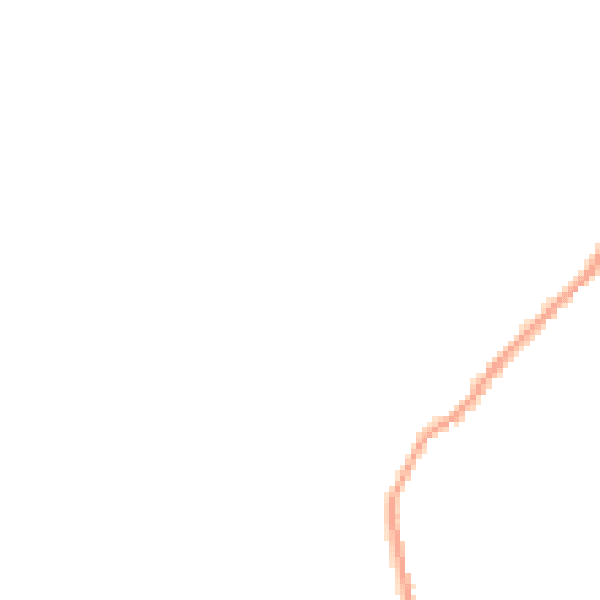 Night-time road noise heatmap for ST10 2JY