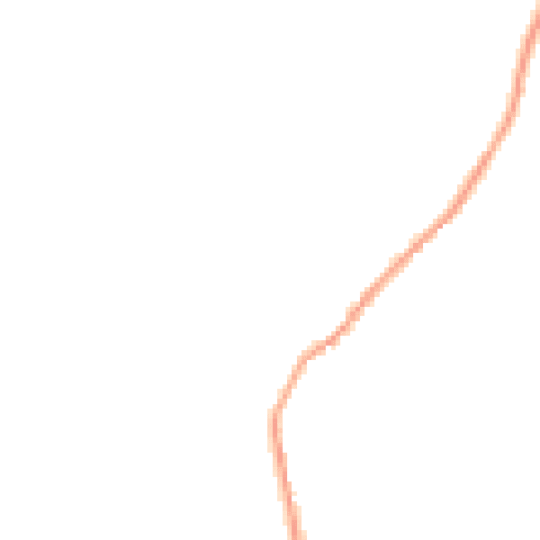 Night-time road noise heatmap for ST10 2LS