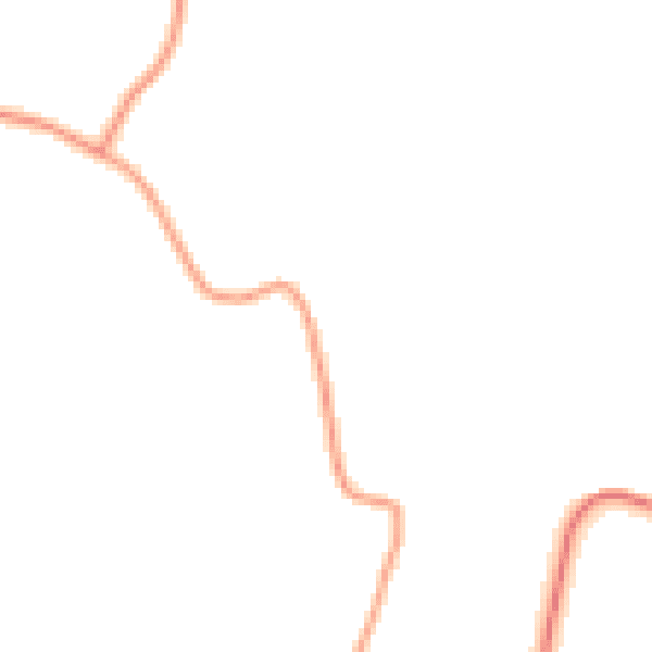 Daytime road noise heatmap for ST10 3EA