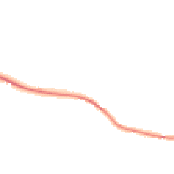 Night-time road noise heatmap for ST10 3HH