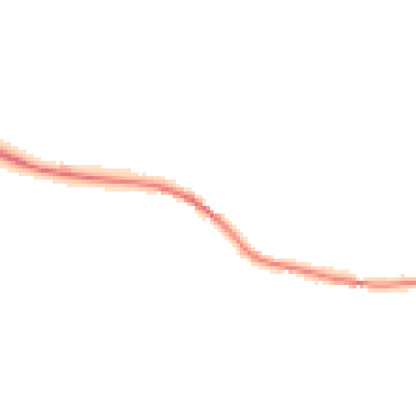 Night-time road noise heatmap for ST10 3HW