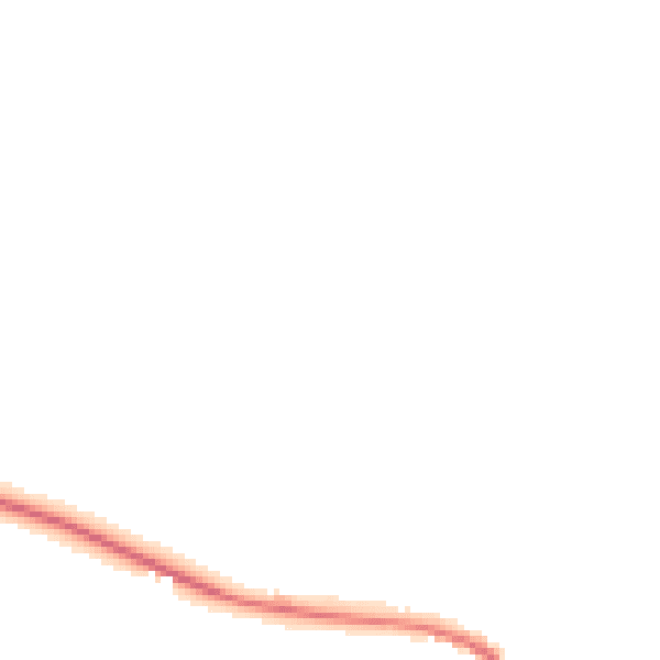 Night-time road noise heatmap for ST10 3JH