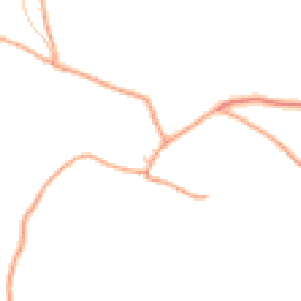 Daytime road noise heatmap for ST10 4HH