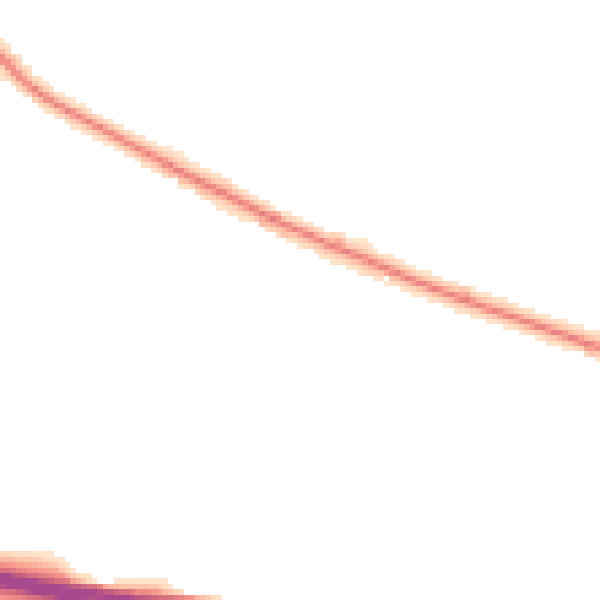 Night-time road noise heatmap for ST10 4NJ