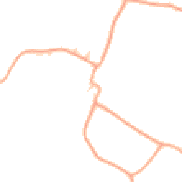 Daytime road noise heatmap for ST10 4RD