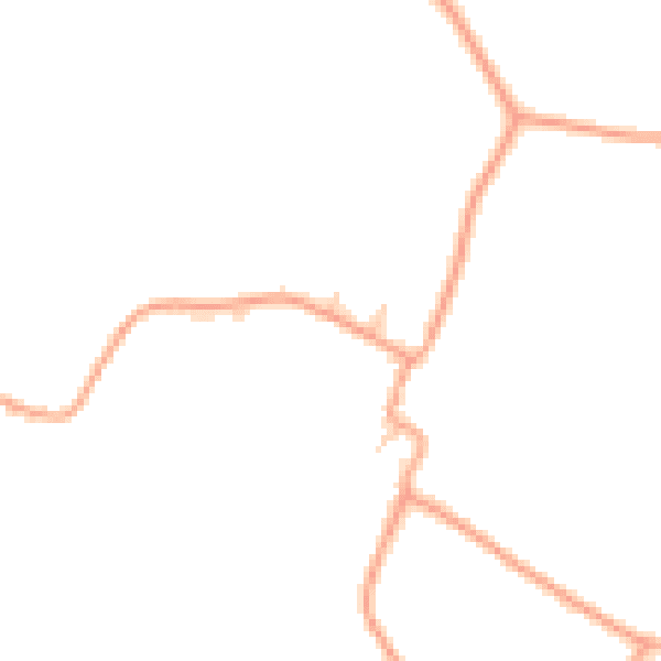 Daytime road noise heatmap for ST10 4SR
