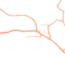 Daytime road noise heatmap for ST14 5AQ