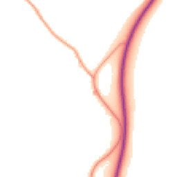 Daytime road noise heatmap for ST14 5BL