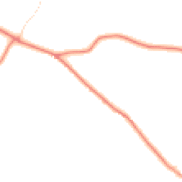 Daytime road noise heatmap for ST14 5BT
