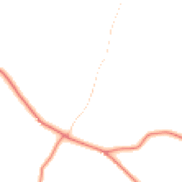 Daytime road noise heatmap for ST14 5BU