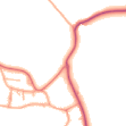 Daytime road noise heatmap for ST14 5DG