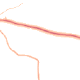 Daytime road noise heatmap for ST14 5DJ