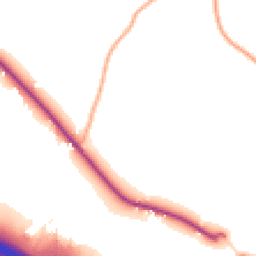 Daytime road noise heatmap for ST14 5DZ