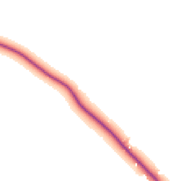 Daytime road noise heatmap for ST14 5ED