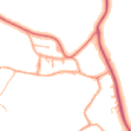 Daytime road noise heatmap for ST14 5HQ