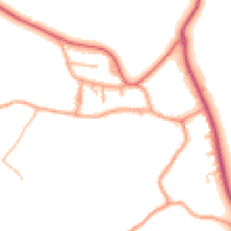 Daytime road noise heatmap for ST14 5HS