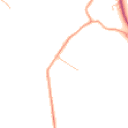 Daytime road noise heatmap for ST14 5HX