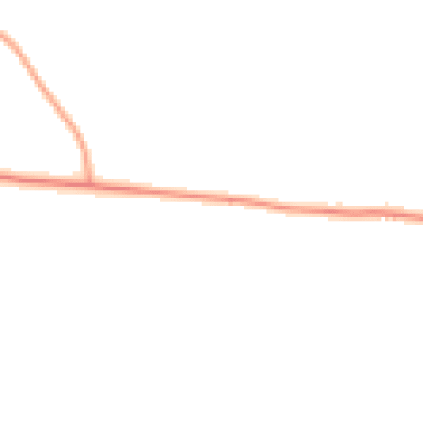 Daytime road noise heatmap for ST14 5JD