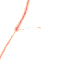 Night-time road noise heatmap for ST14 5NB