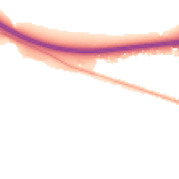 Night-time road noise heatmap for ST14 7EE