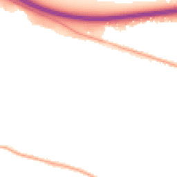 Night-time road noise heatmap for ST14 7HF