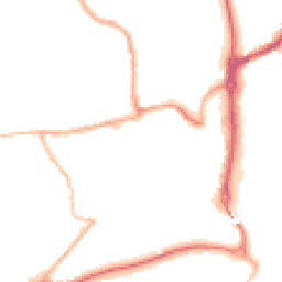 Night-time road noise heatmap for ST14 7HN